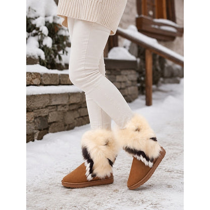 Women's Hilde fluffy-trim pull-on winter boots - view 1