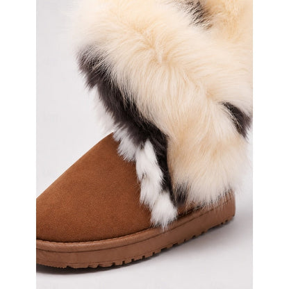 Women's Hilde fluffy-trim pull-on winter boots - view 4
