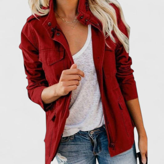 Women's Imelda tailored dress jacket in Red