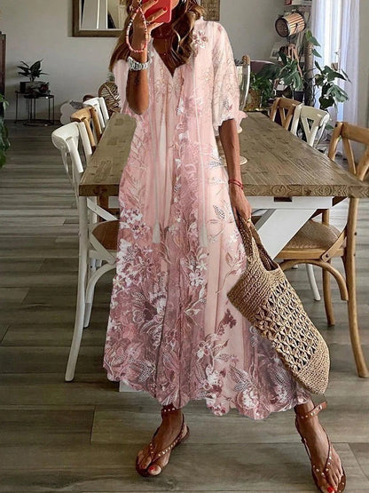 Seraphina | Floral Maxi Summer Dress