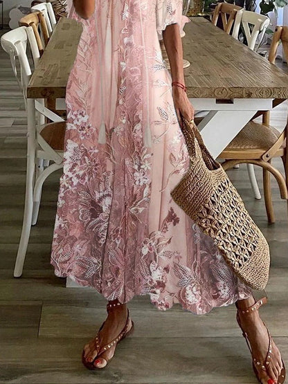 Seraphina | Floral Maxi Summer Dress