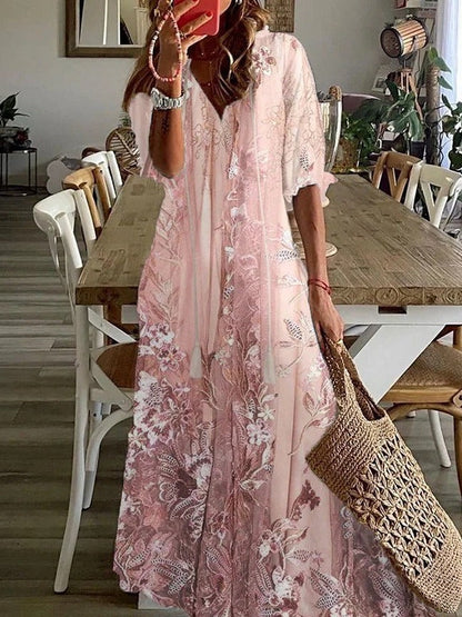 Seraphina | Floral Maxi Summer Dress