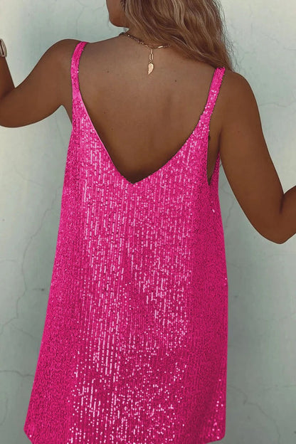 Valentina | Sparkly Sequin Mini Dress