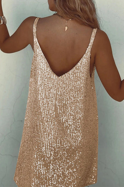 Valentina | Sparkly Sequin Mini Dress