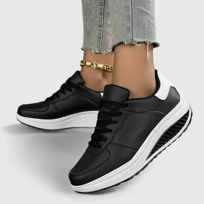 Carmelia | Lace-Up Platform Sneakers for Women