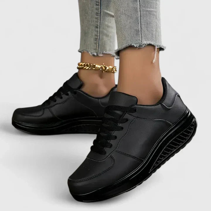 Carmelia | Lace-Up Platform Sneakers for Women
