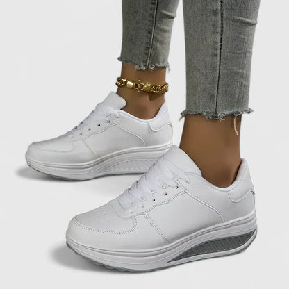 Carmelia | Lace-Up Platform Sneakers for Women