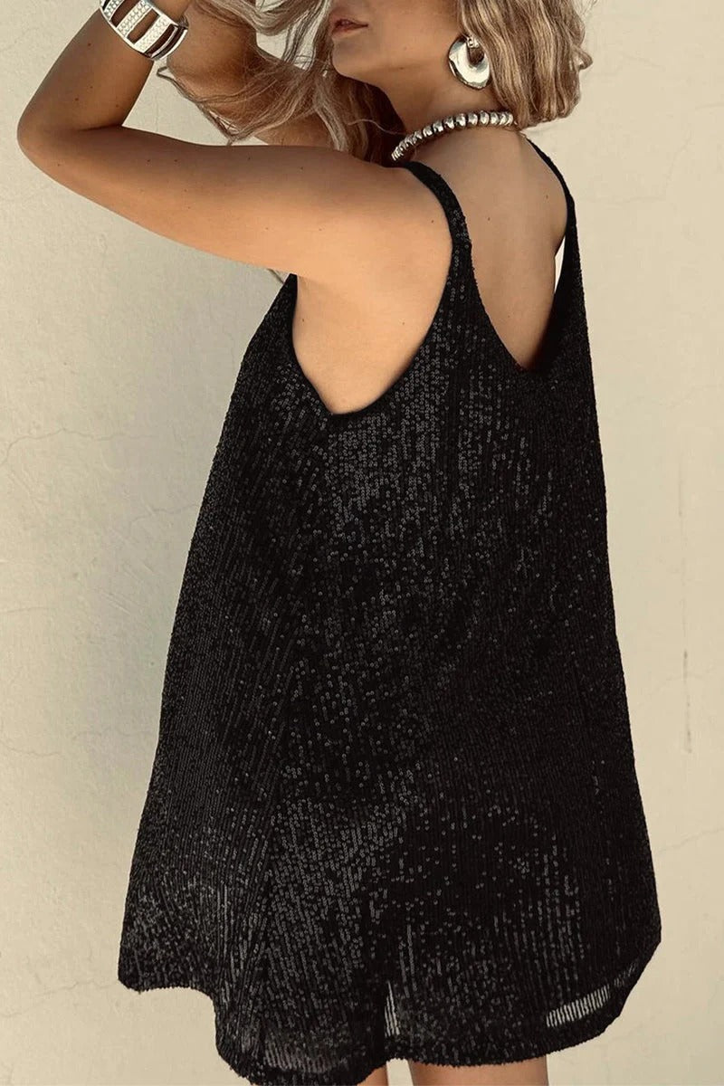 Valentina | Sparkly Sequin Mini Dress