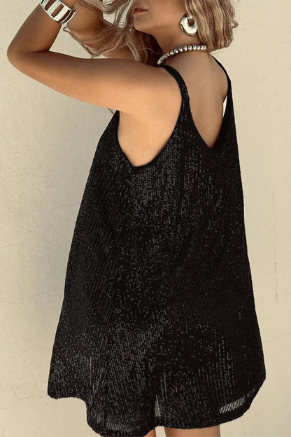 Valentina | Sparkly Sequin Mini Dress