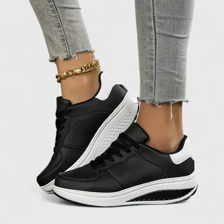 Carmelia | Lace-Up Platform Sneakers for Women