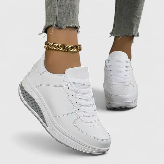 Carmelia | Lace-Up Platform Sneakers for Women