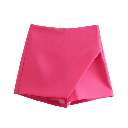 Pascaline | Asymmetric Side-Zip Skort