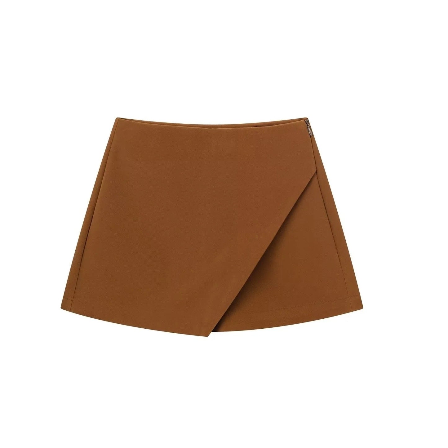 Pascaline | Asymmetric Side-Zip Skort
