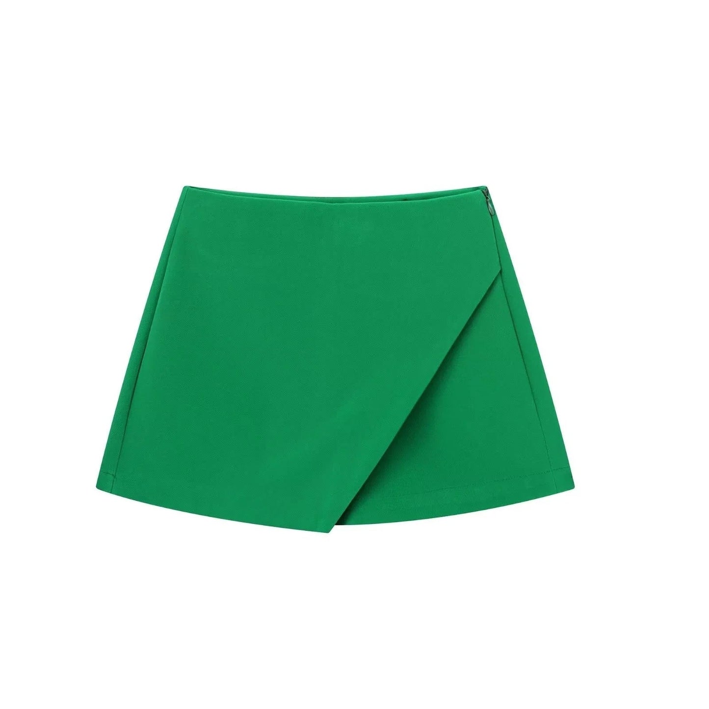 Pascaline | Asymmetric Side-Zip Skort