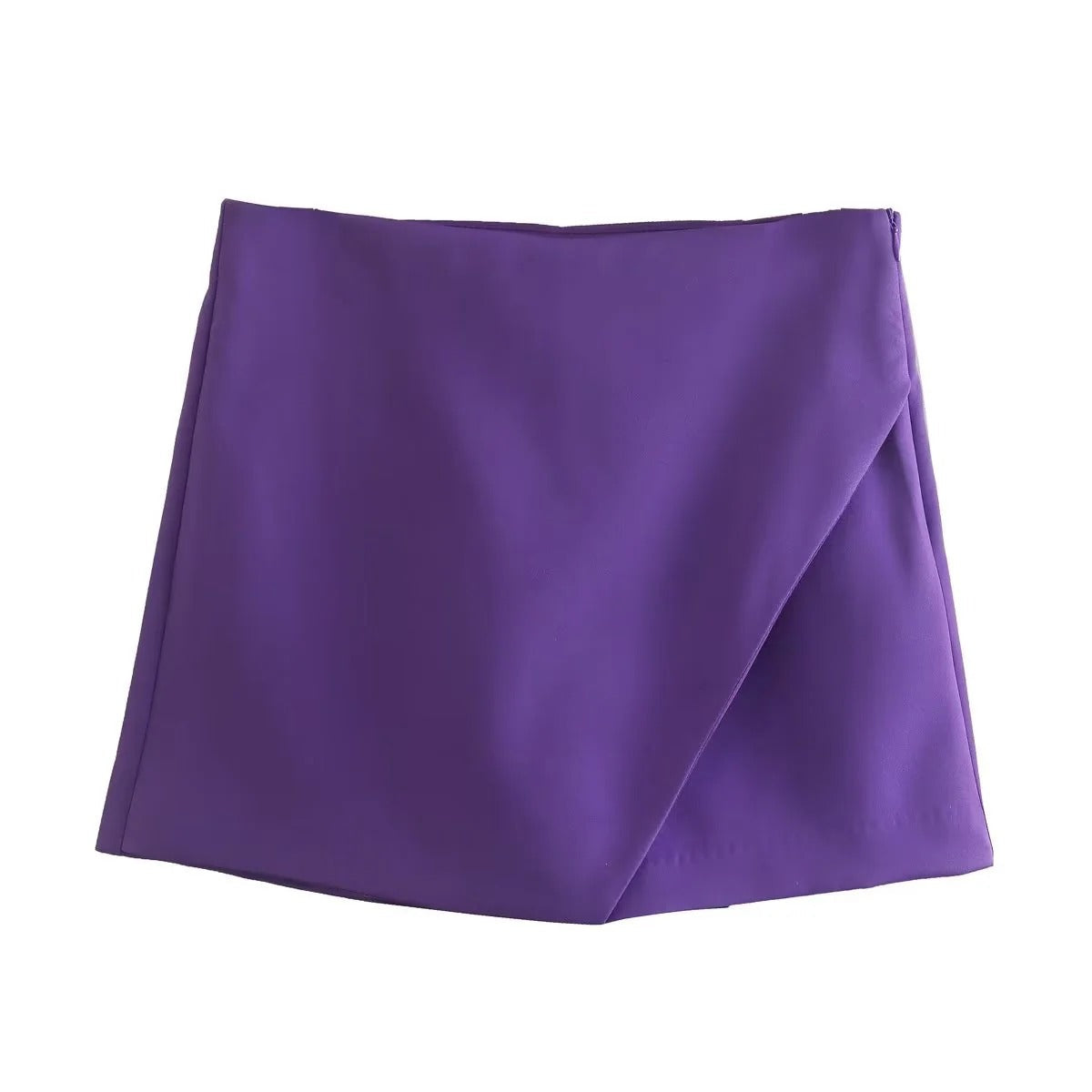 Pascaline | Asymmetric Side-Zip Skort