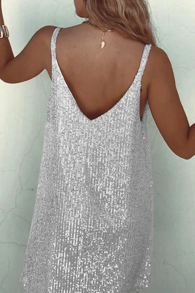 Valentina | Sparkly Sequin Mini Dress