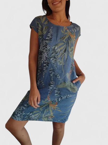 Elowen | Floral Summer Midi Dress