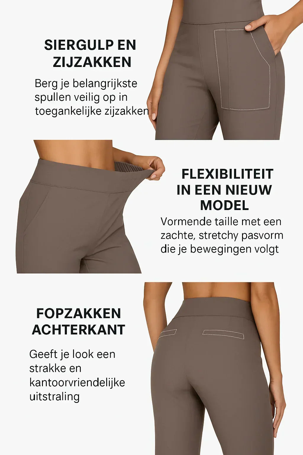 Fallon | Elegant pants in soft jersey