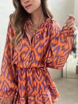 Eleanor | Flowy Ruffle Mini Dress