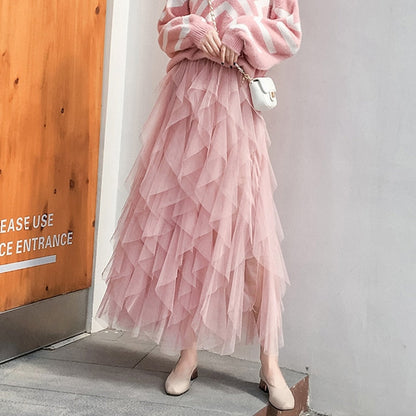 Ravenna | Tiered Ruffle Maxi Skirt