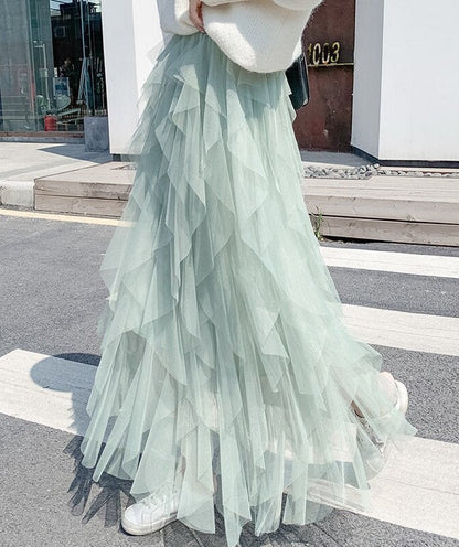 Ravenna | Tiered Ruffle Maxi Skirt