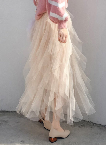 Ravenna | Tiered Ruffle Maxi Skirt
