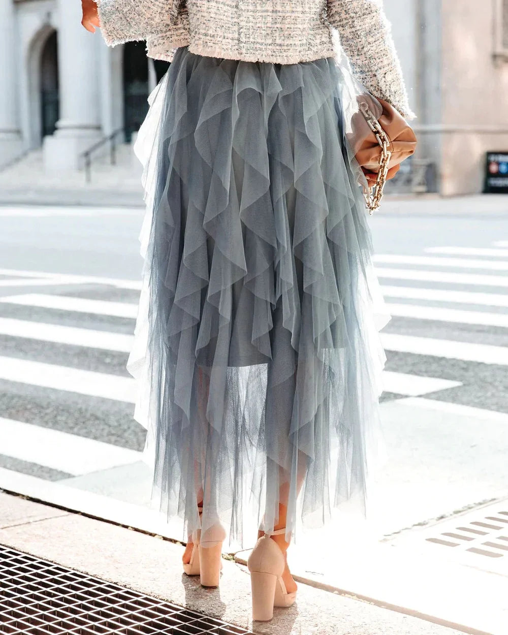 Ravenna | Tiered Ruffle Maxi Skirt