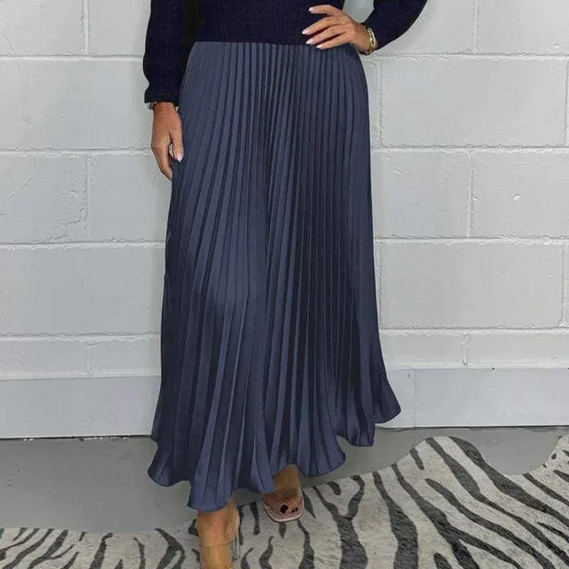 Women's Lovisa pleated midi sweater dress - view 12