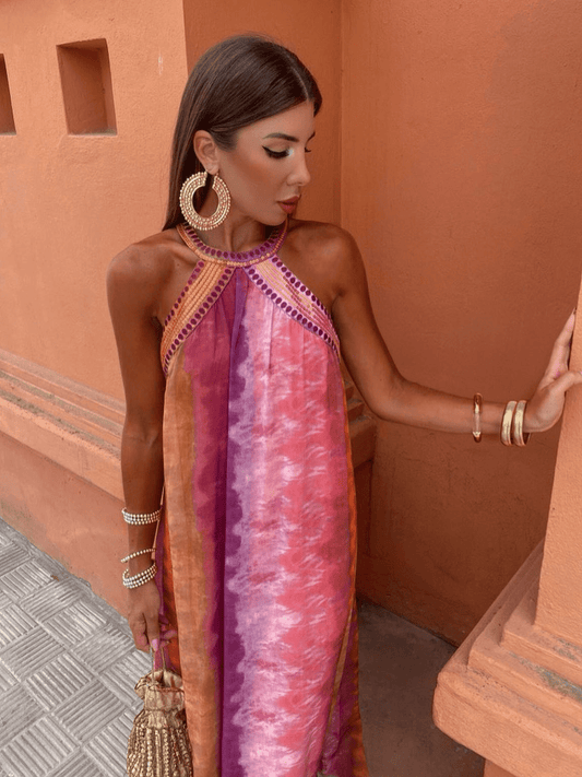 Sidonie | Ombré Maxi Wedding Guest Dress