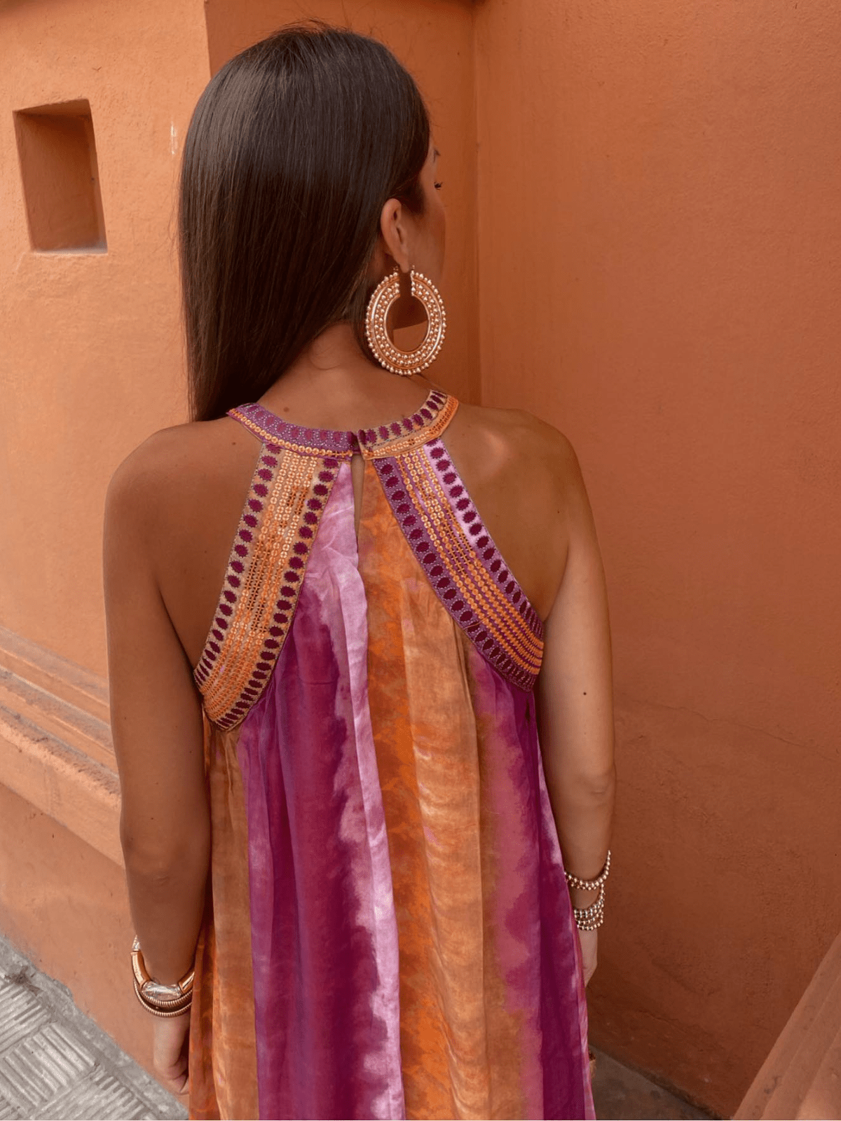 Sidonie | Ombré Maxi Wedding Guest Dress