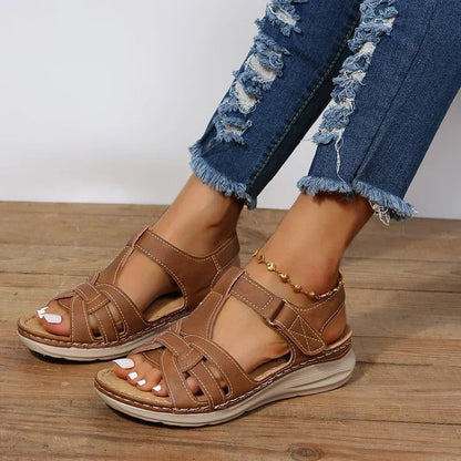 Agnès | Strappy Flat Sandals
