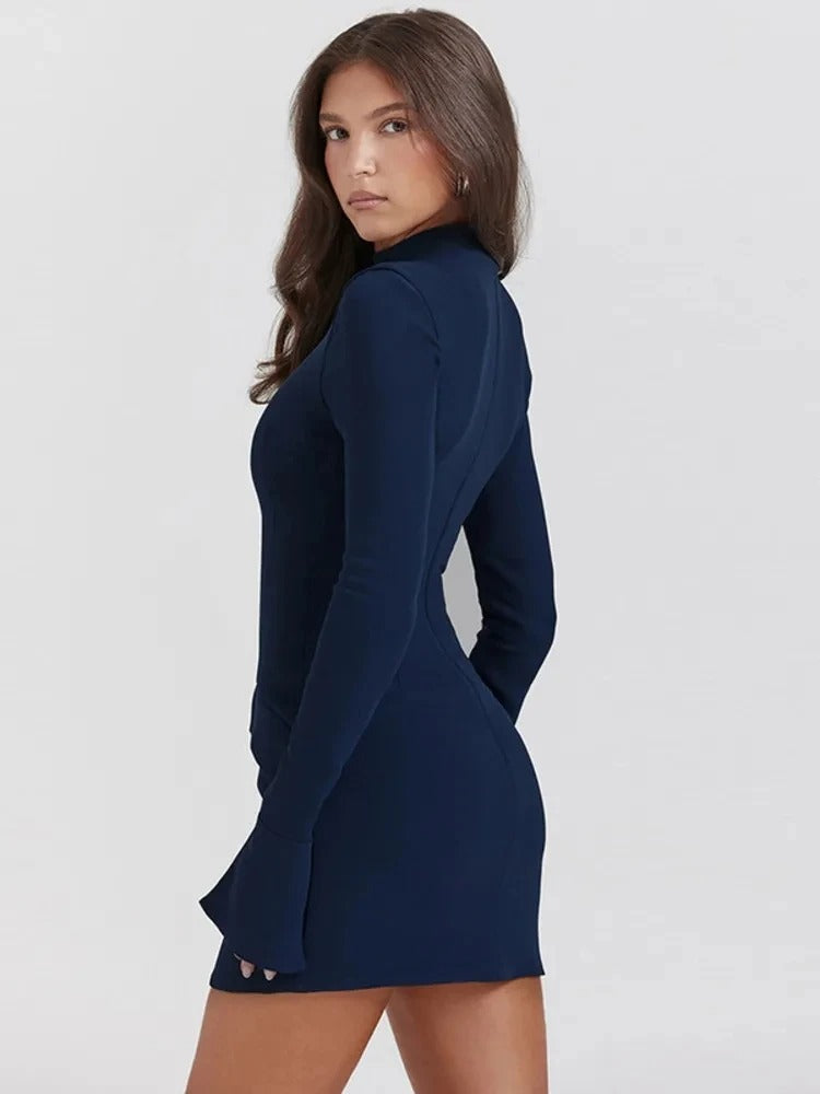 Odile | Long Sleeve Mini Dress