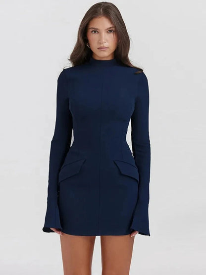 Odile | Long Sleeve Mini Dress