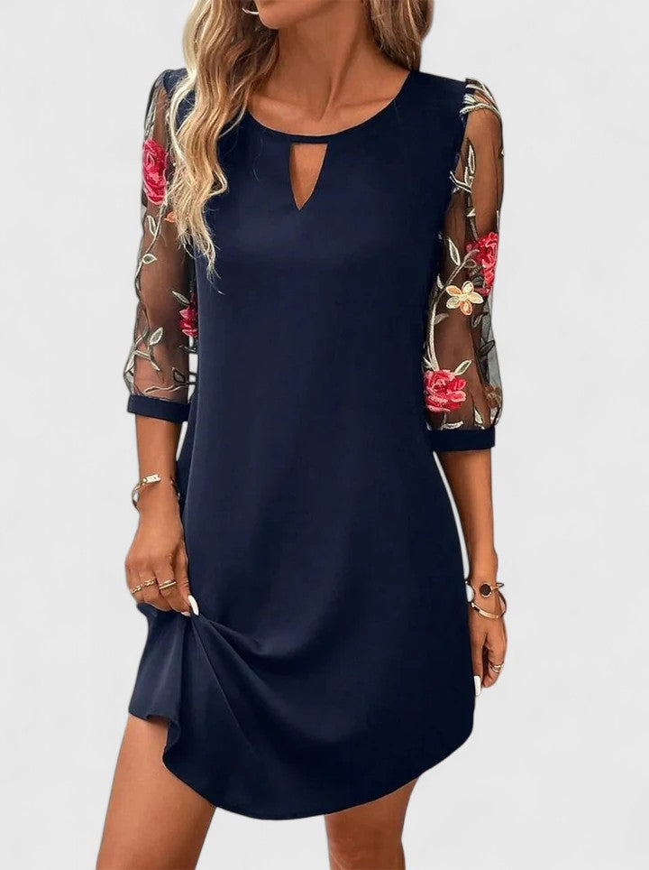 Raveline | Elegant Formal Midi Dress