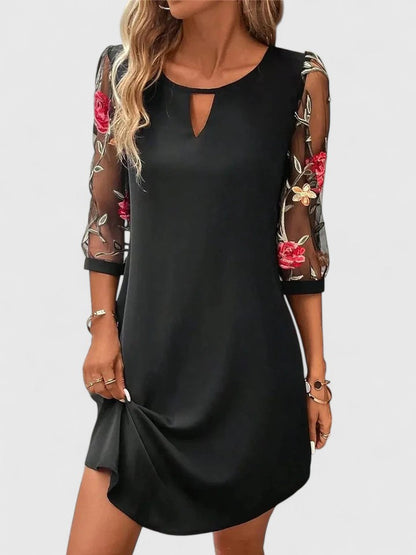 Raveline | Elegant Formal Midi Dress