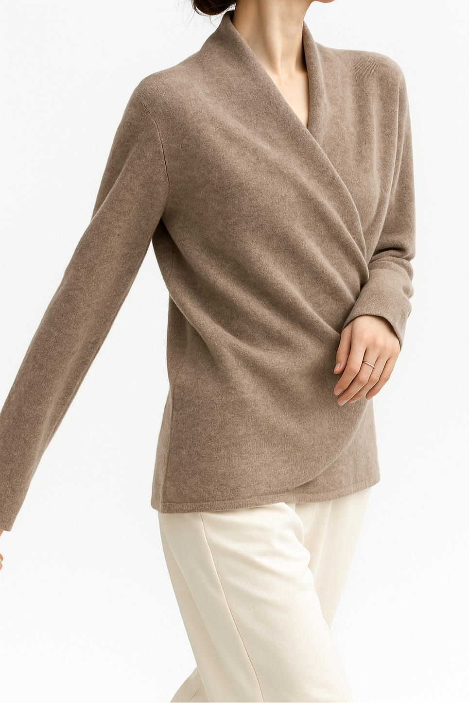 Women's Malin V-neck wrap sweater - view 13