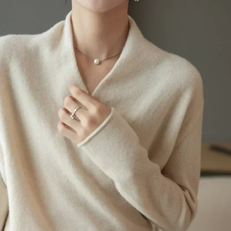 Women's Malin V-neck wrap sweater - view 24