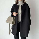 Cecilia | Oversized Button-Front Coat