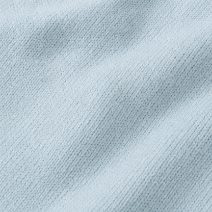 Turtleneck sweater and pants set, detail view