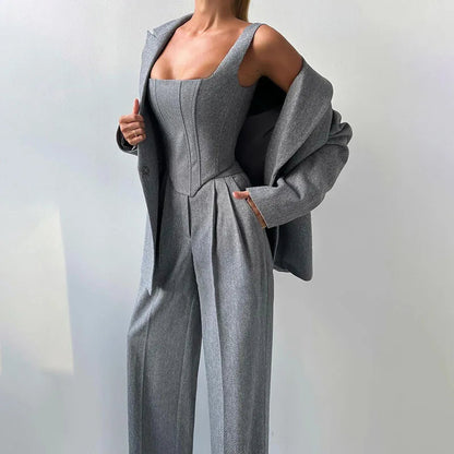 Maelle | Blazer & Wide-Leg Pants Set