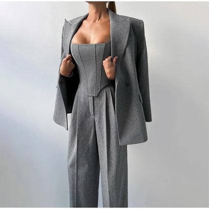 Maelle | Blazer & Wide-Leg Pants Set