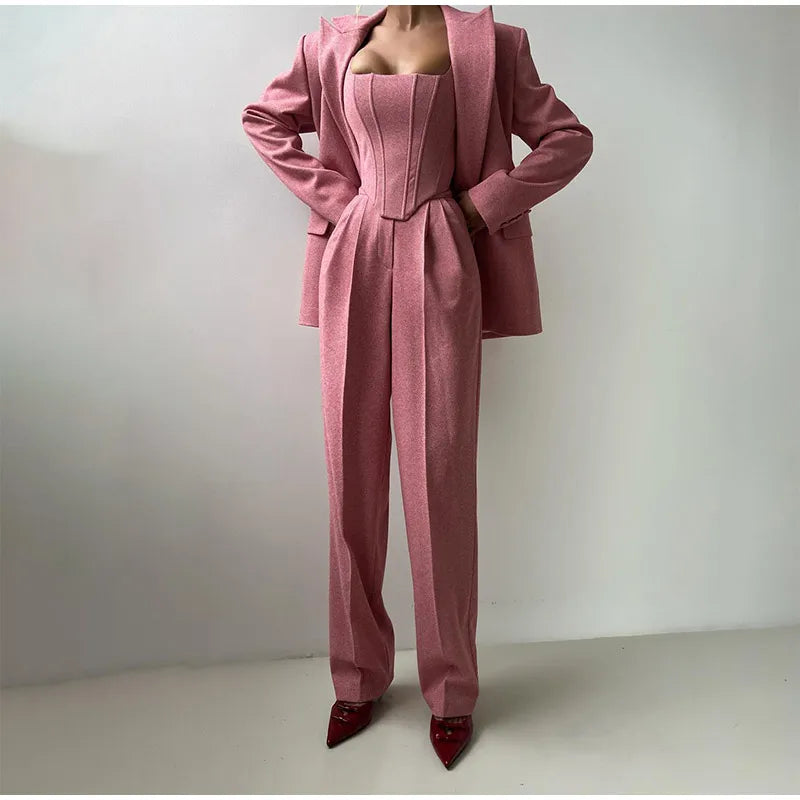Maelle | Blazer & Wide-Leg Pants Set