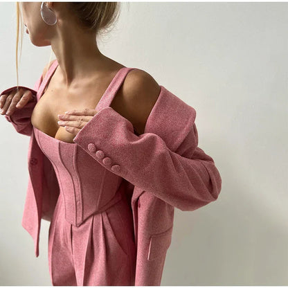 Maelle | Blazer & Wide-Leg Pants Set