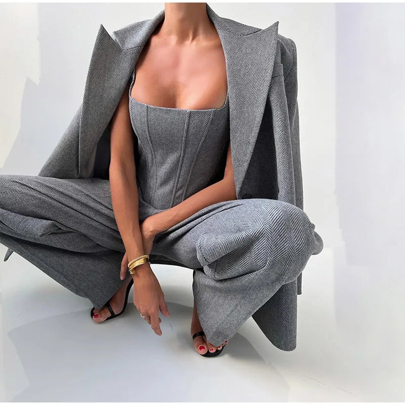 Maelle | Blazer & Wide-Leg Pants Set