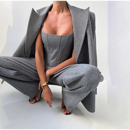 Maelle | Blazer & Wide-Leg Pants Set