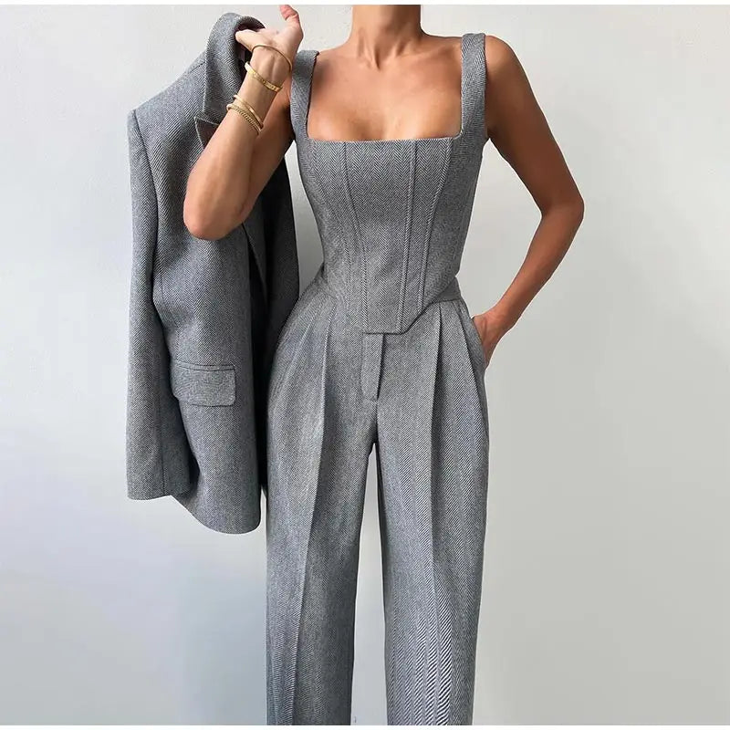 Maelle | Blazer & Wide-Leg Pants Set