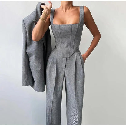 Maelle | Blazer & Wide-Leg Pants Set