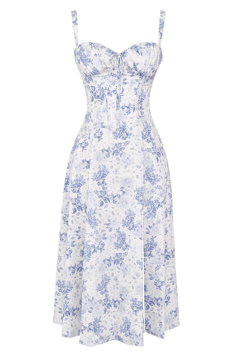 Constanza | Lace-Up Back Wedding Guest Maxi Dress