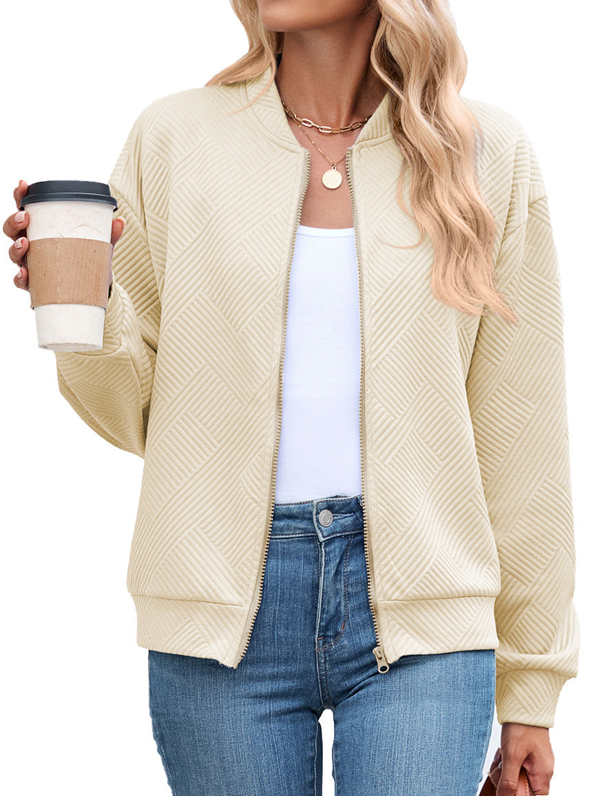 Women's Oda quilted puffer jacket in Khaki
