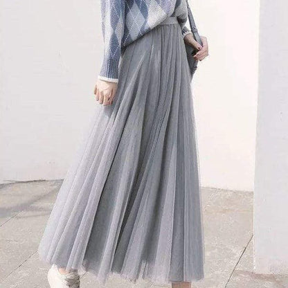 Celestia | Soft Tulle Maxi Skirt